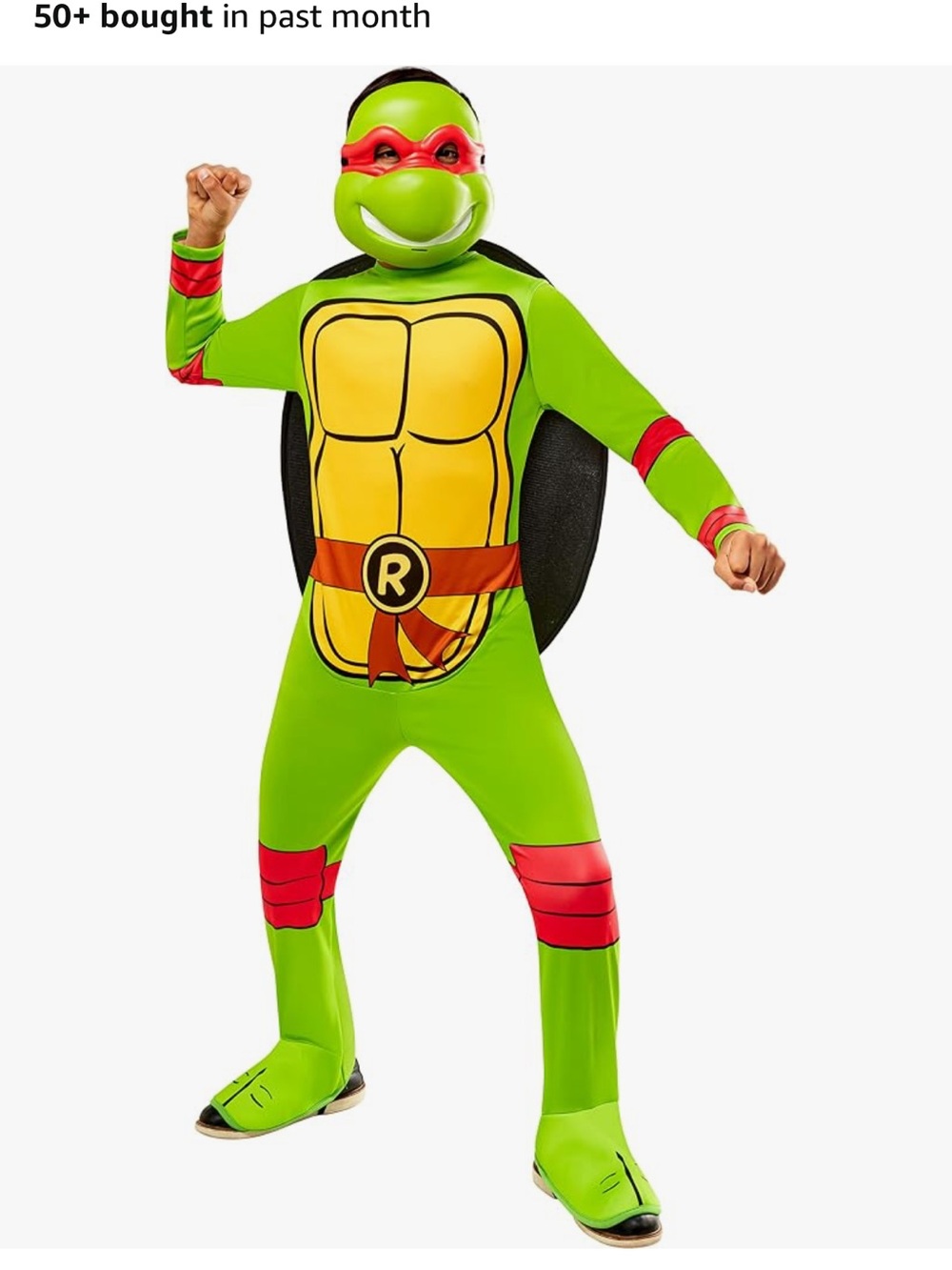 Rubie's TMNT Raphael Padded Child Costume Complete Outfit, Medium (7-8)